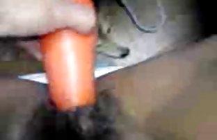 sex Redhead bitch is fucked in both holes