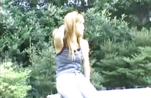 sex Two teens blow a guy's cock on the balcony