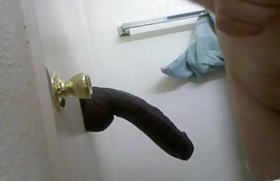 sex Blonde mature slut jerks his latte